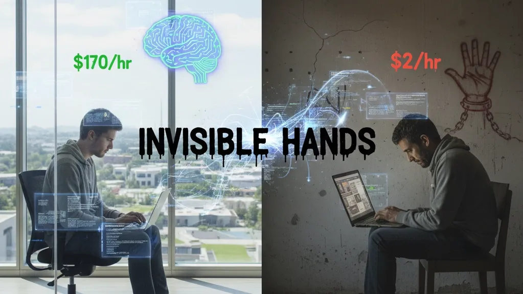 AI 트레이너 경제: 100억 달러 이면의 보이지 않는 손들