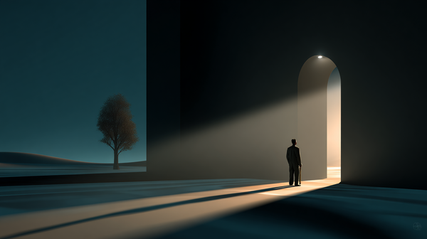 진실한 존재는 안과 겉으로 나뉘지 않는다