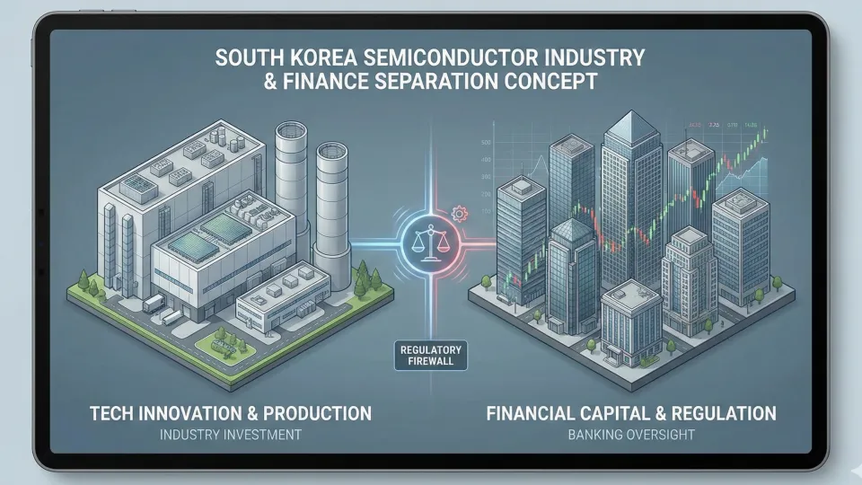 SK발 반도체 금산분리 완화: 득일까, 실일까