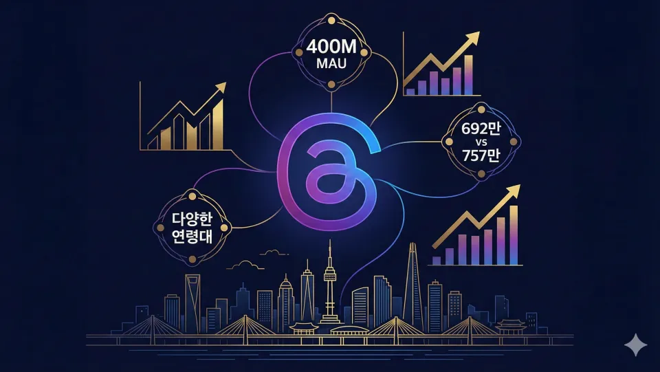 2025년 Threads 분석: X를 넘어 새로운 강자로