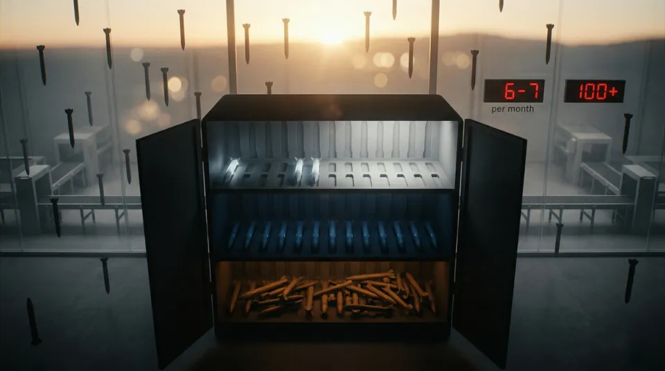 탄창이 먼저 비면 진다: 이란 전쟁, 미사일 재고의 역설